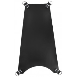 Mr Sling Sling en cuir 4 Points Ajusté Noir